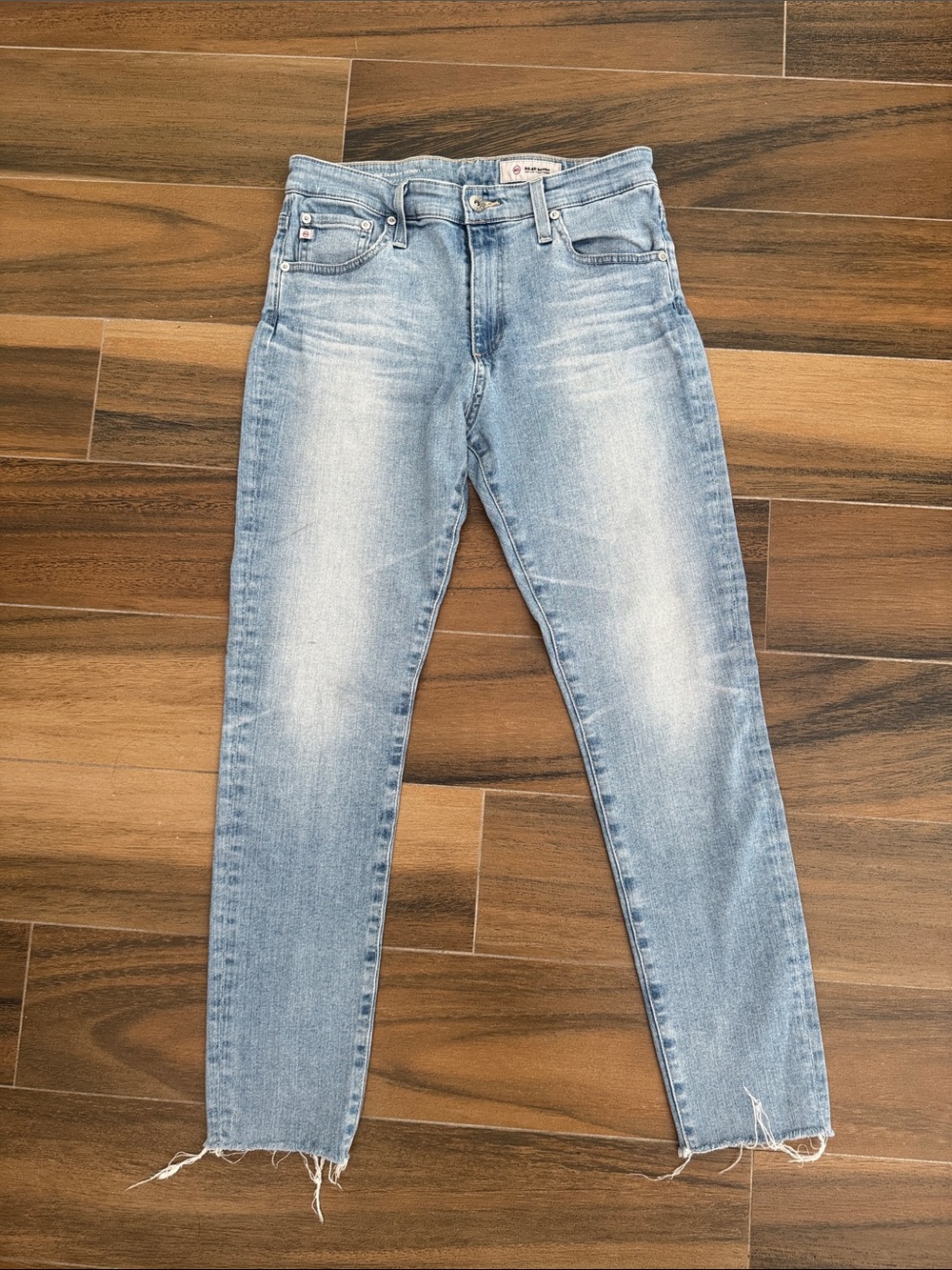 AG Adriano Goldschmied Light Blue Skinny Jeans